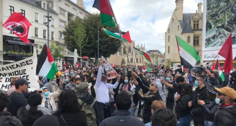 Även studenter i Frankrike och Storbritannien stödjer Palestina. Dags för svenska studenter!
