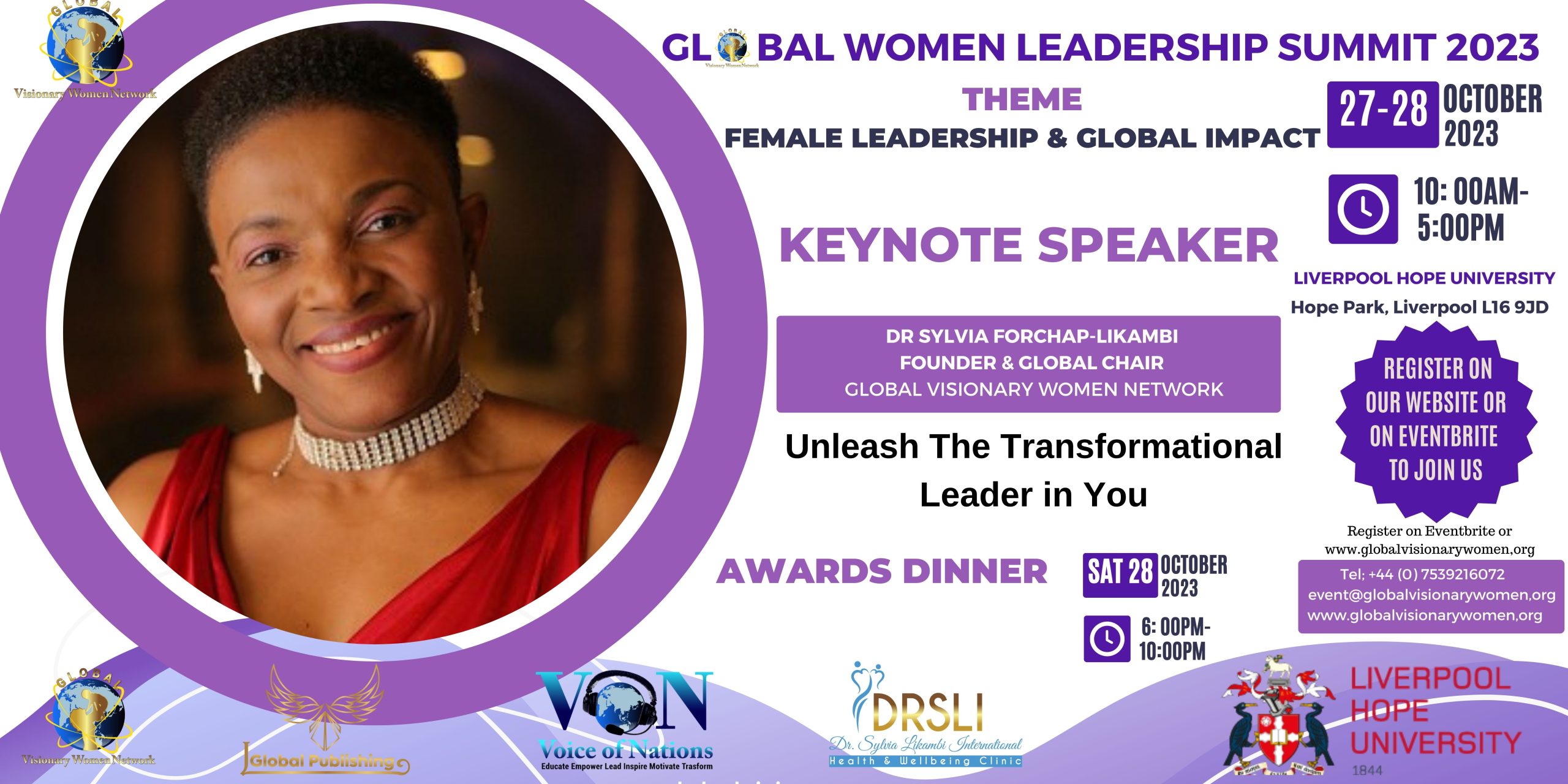 PRESS RELEASE: INFLUENTIAL FEMALE LEADERS & VISIONARIES CONVENE IN  LIVERPOOL TO FOSTER FEMALE LEADERSHIP & CREATE GLOBAL IMPACT |  globalvisionarywomen.org