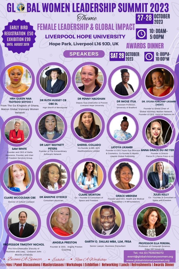 GLOBAL WOMEN LEADERSHIP SUMMIT 2023