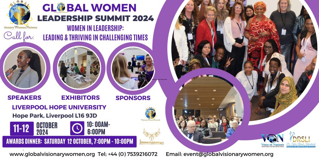 PRESS RELEASE GLOBAL WOMEN LEADERSHIP SUMMIT 2024 THE LARGEST DIVERSE