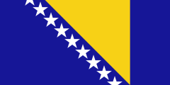 Bosnien-och-Hercegovinas-flagga