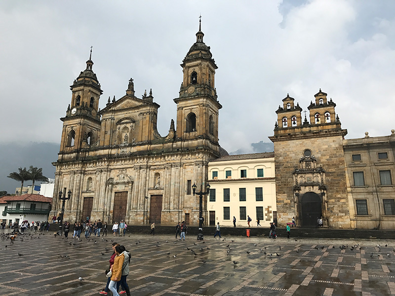 Bolivar Plaza Bogota Colombia