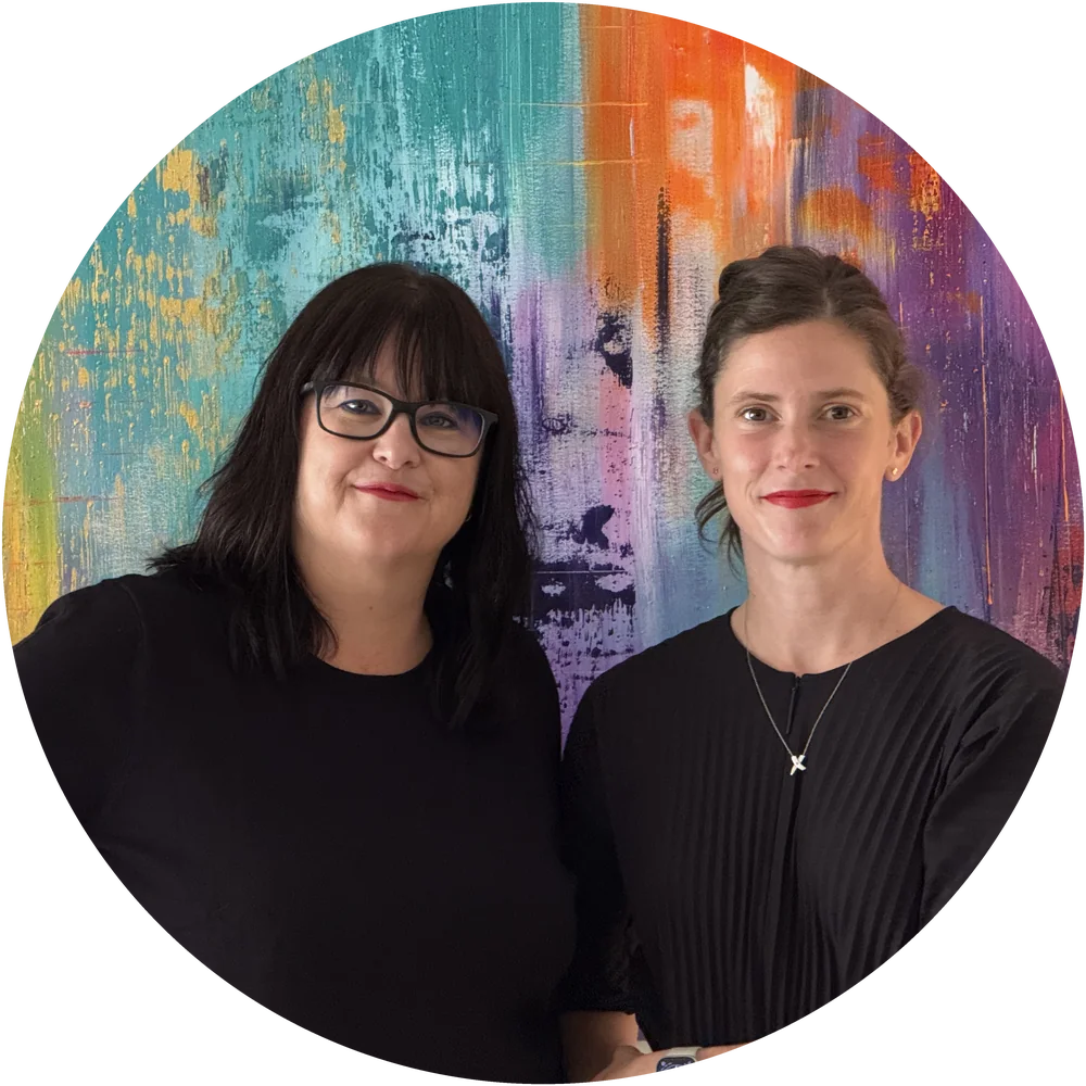 Sara Toth-Egetö and Vivianne Aggestam