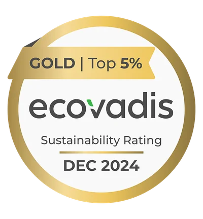 Globedesk EcoVadis Gold Sustainability Rating