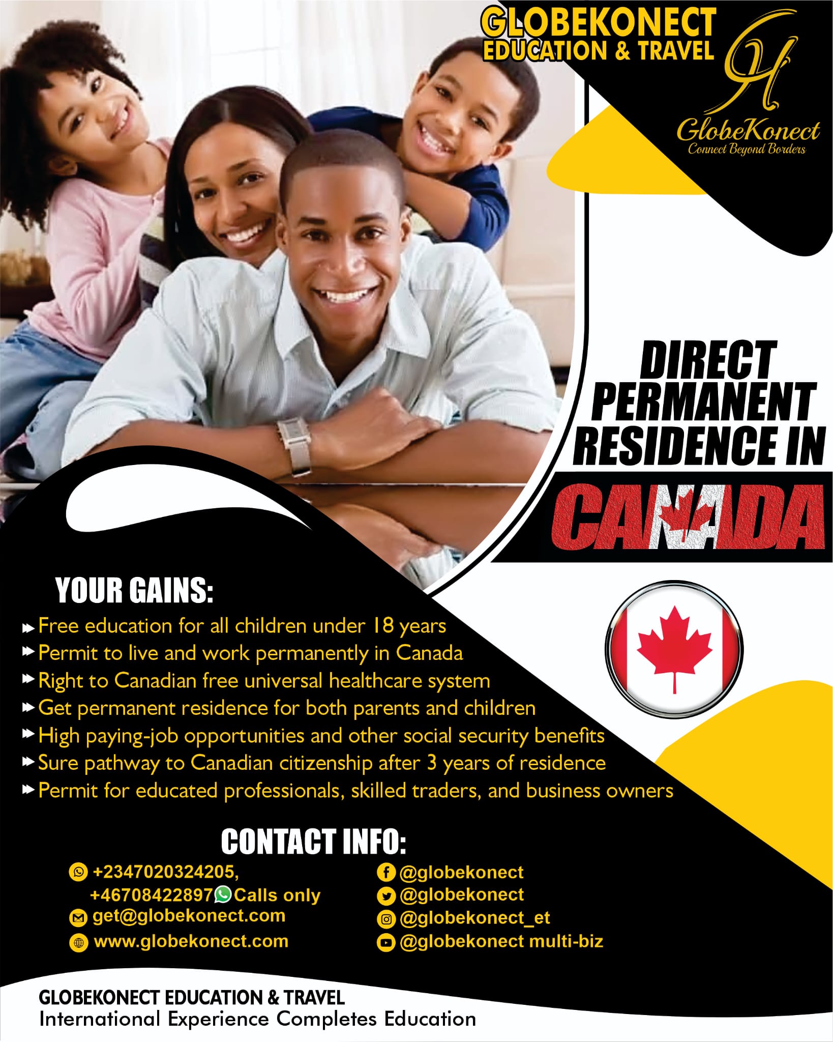 Direct Permanent Residence in Canada