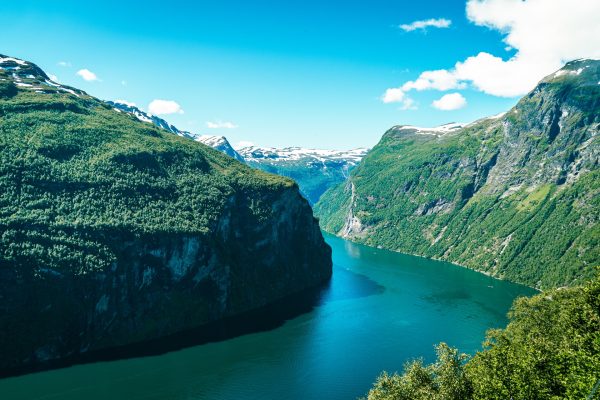 Rejser til Geirangerfjorden