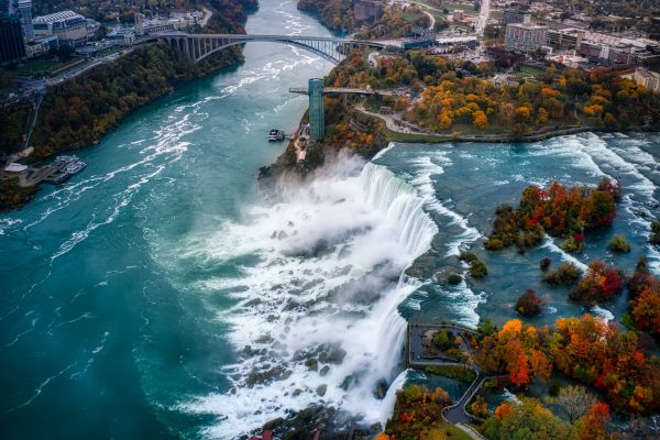Rejser til Niagara Falls