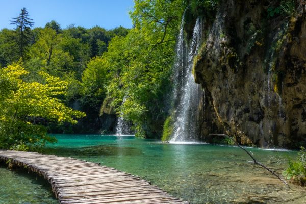 Rejser til Plitvice-søerne