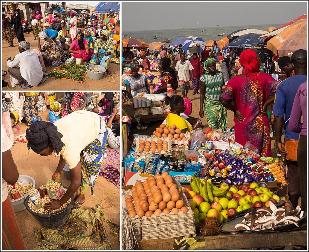 Market in Gambia