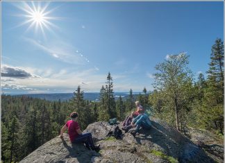 På topptur i Maridalsalpene