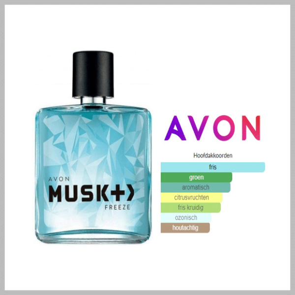Z8.5 (Avon - MUSK+ Freeze - EDT - 75ml For Him)
