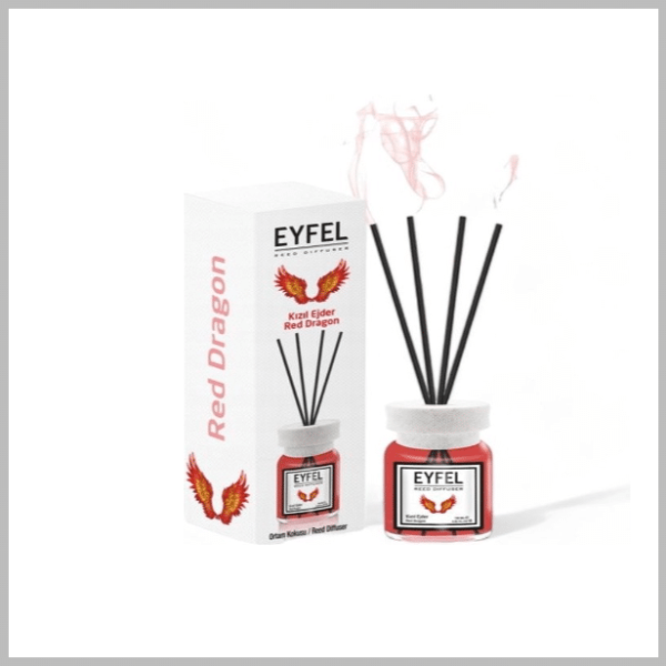 GZ1.5 (EYFEL PERFUME - GeurverspreiderRed Dragon 120 ml - Heerlijke Geurverspreider - Kamergeur - Oosterse specerijen)