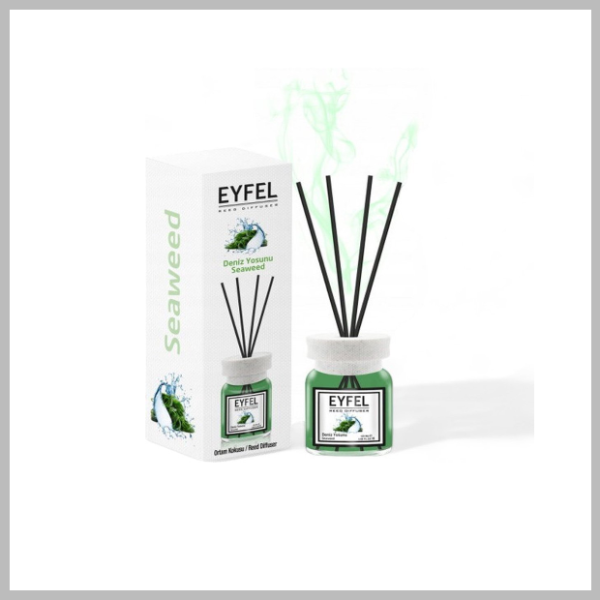 GZ2.1 (EYFEL PERFUME - Geurverspreider Mariene algen 120 ml - Heerlijke Geurverspreider - Kamergeur - Zeewier)