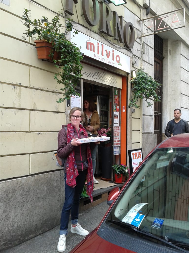 Glutenvrije pizza in Rome