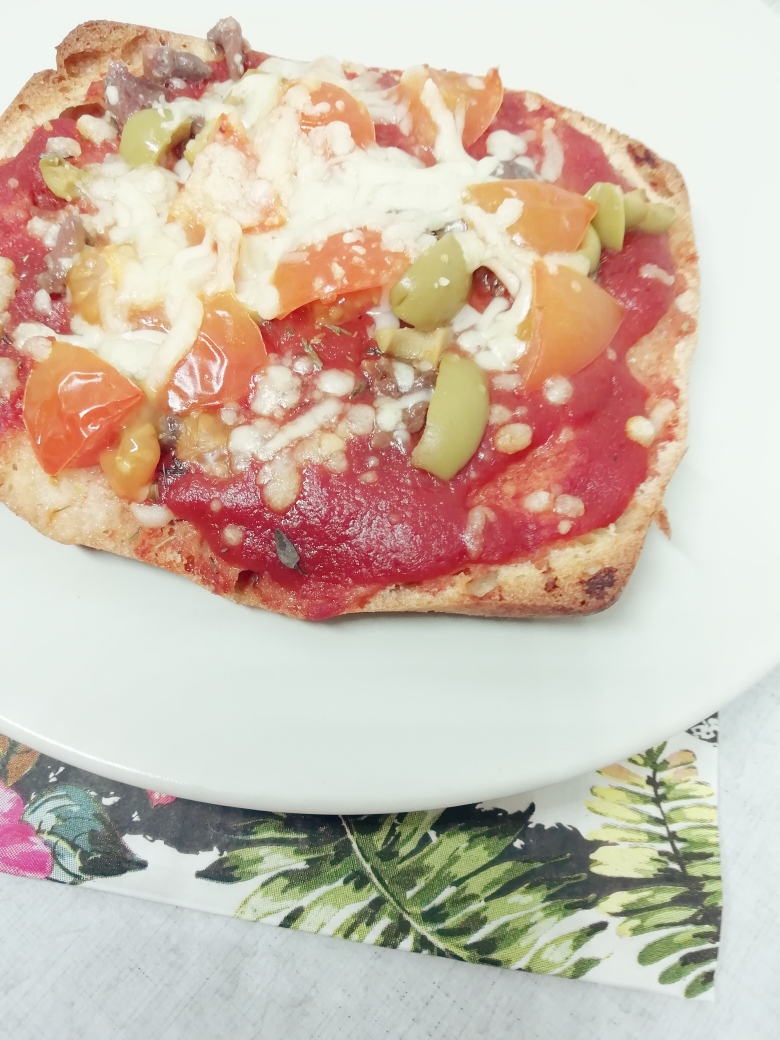 Glutenvrije pizzabaguette