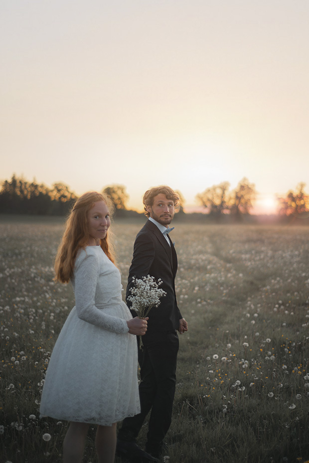 bröllopsfotografering soluppgång