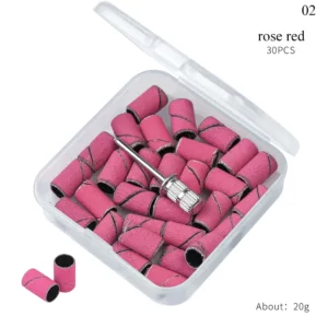 Schuurrolletjes rose rood 30St