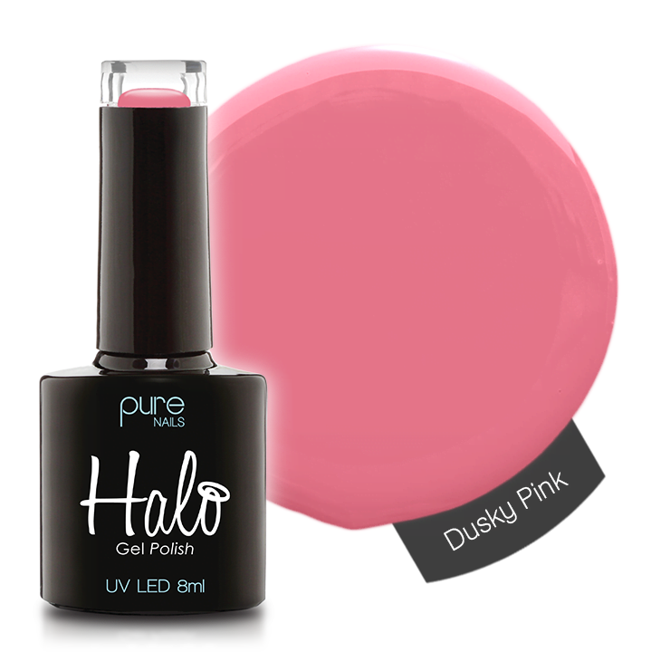 Halo Gel Polish 8ml Dusky Pink