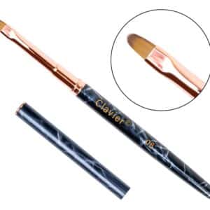Ronde gel- en acrylgelborstel Clavier - 08 marmer