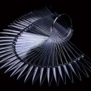 Tip Demo Ring Stiletto Clear