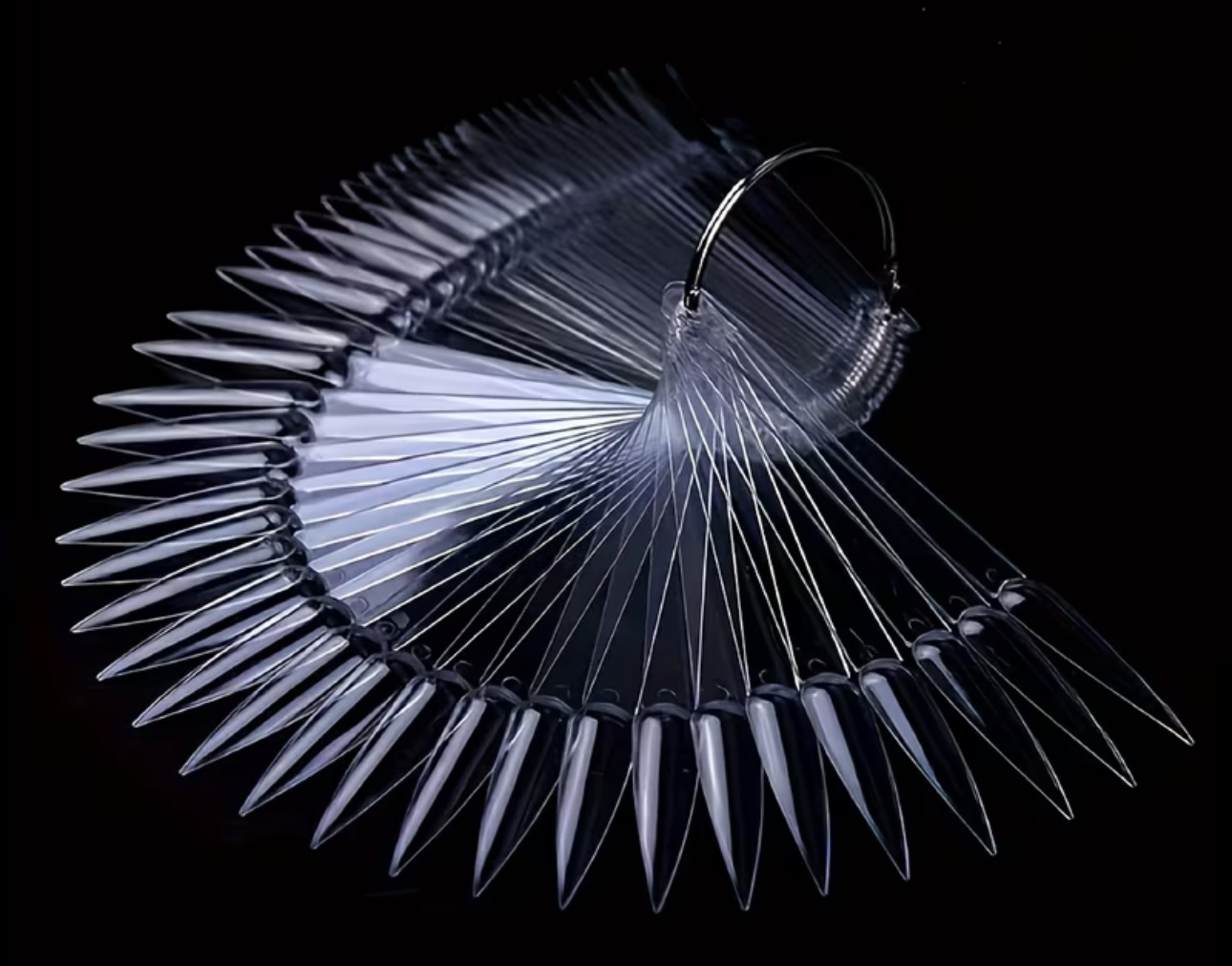 Tip Demo Ring Stiletto Clear