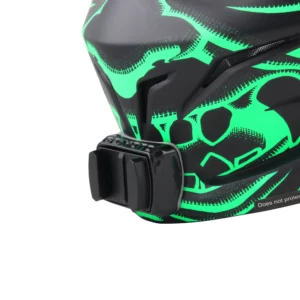 Go Moto Scorpion Exo Cmbat Evo Samurai Chin Mount For Motorcycle Helmet