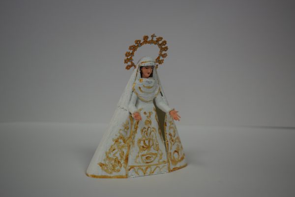 Figura Virgen del Rocío Málaga 12cm 1