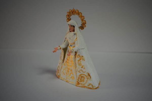 Figura Virgen del Rocío Málaga 8cm 3