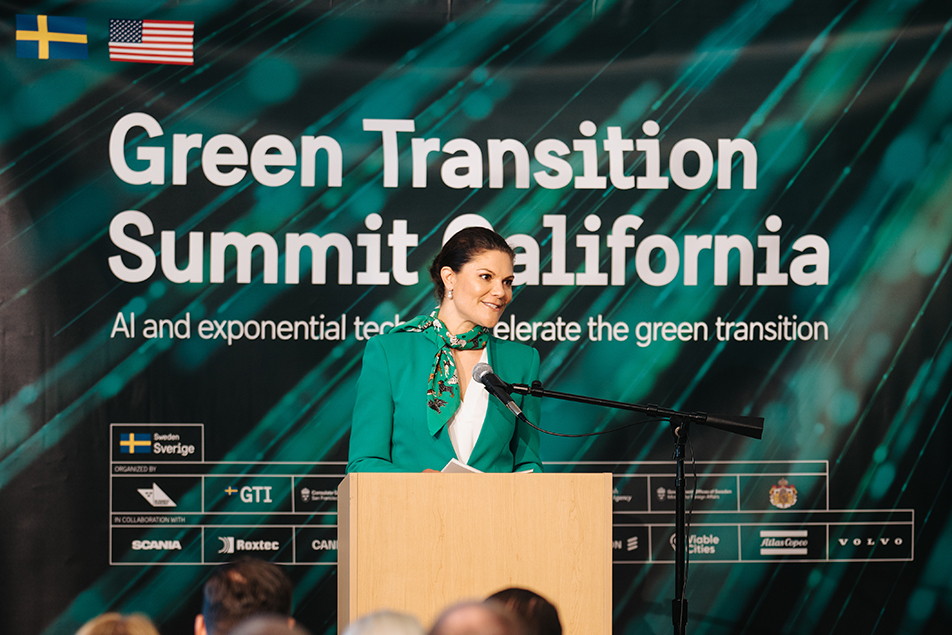 HKH Victoria på Green Transition Summit: "Samarbetet för att påskynda den gröna omställningen och övergången till en säker och hållbar framtid, är inte bara viktig, utan av största nödvändighet".