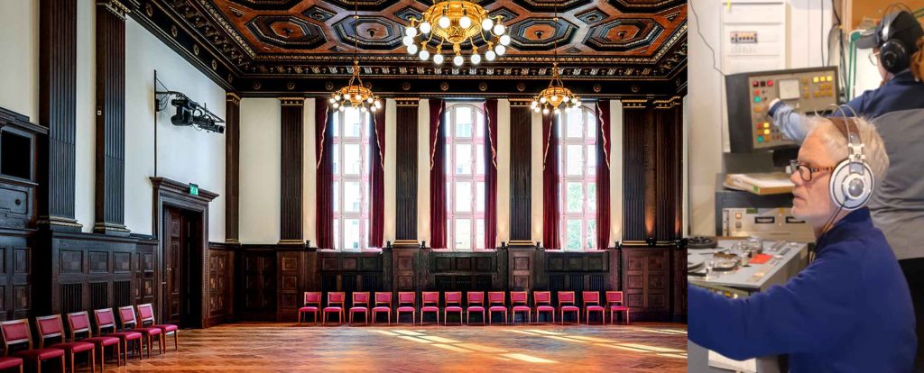 Deutsche Grammophon spelar ofta in i Meistersaal hos Hansastudios i Berlin.