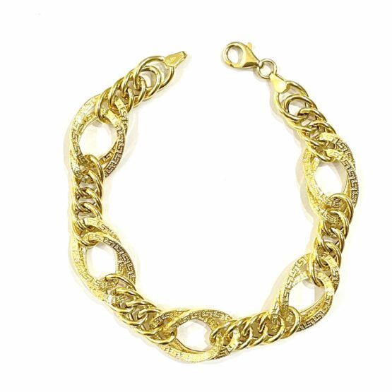 Armband Mäander Damen 585 Gold – Bild 3