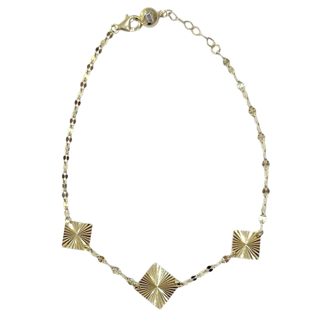 Armband mit Quadraten 585 Gold_1.1