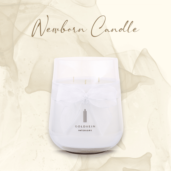 Newborn Candle · White-Clear · Size Grand No.2