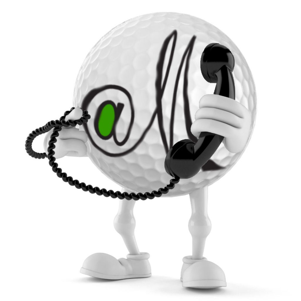 GolfatM Logo @M Golf ball