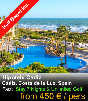 Hipotels Cadiz Golf Packages