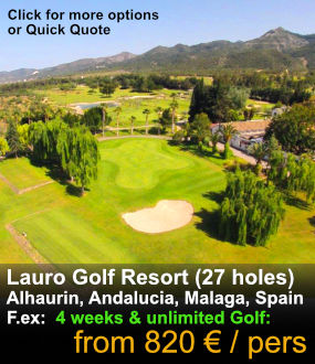 Lauro Golf Long stay golf