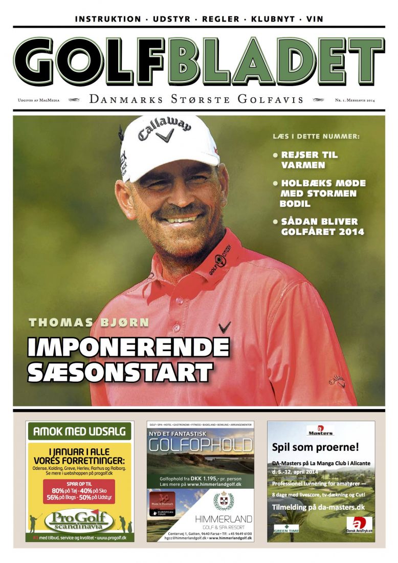 Golfbladet -  Februar 2014