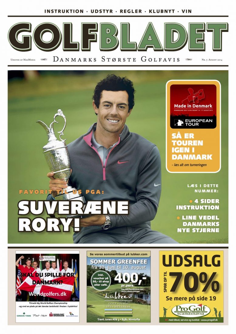 Golfbladet - Juli/August 2014