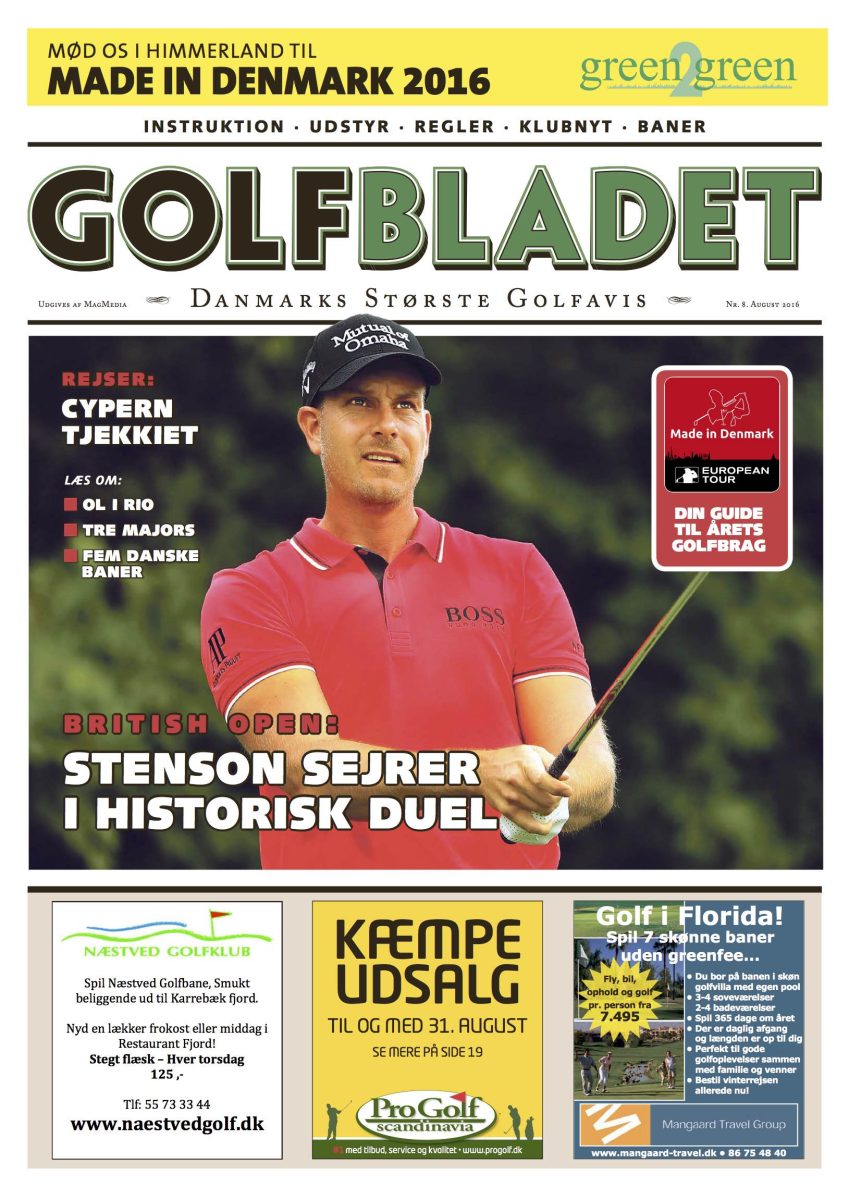 Golfbladet - August 2016
