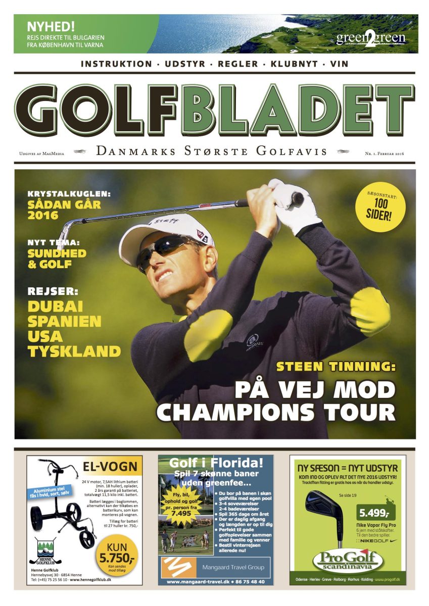 Golfbladet - Februar 2016