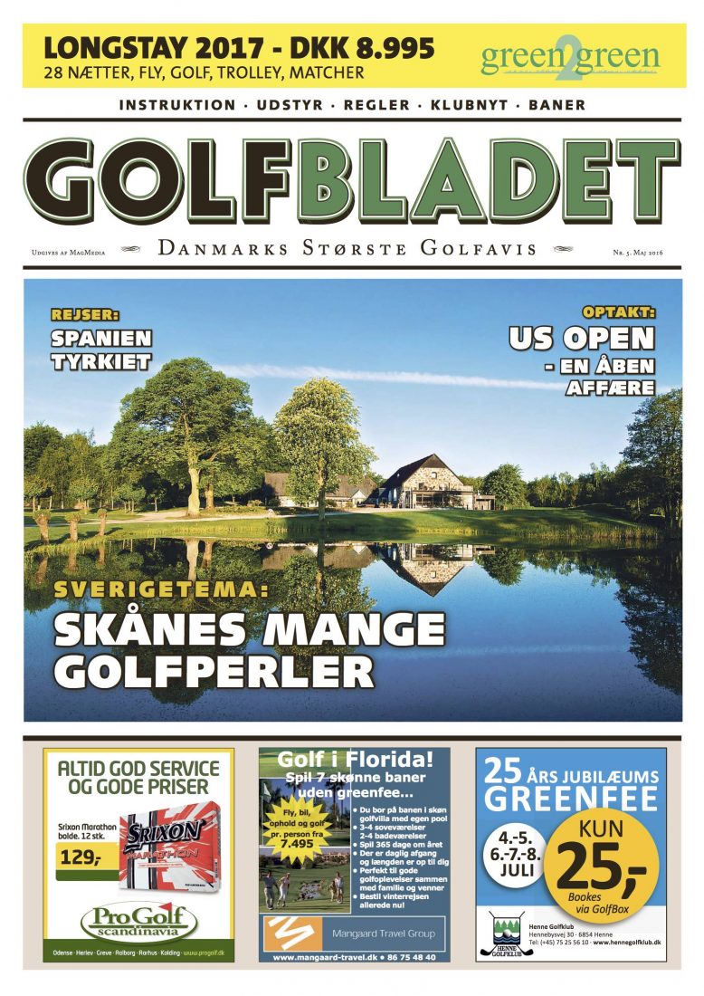 Golfbladet - Maj/Juni 2016