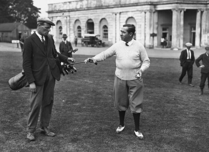 Strong Caddie Getty Images