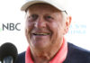 Legendary golfer Jack Nicklaus speaks to media during the SOPA Images/LightRocket via Gett