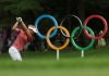 Golf - Olympics: Day 15 Mike Ehrmann
