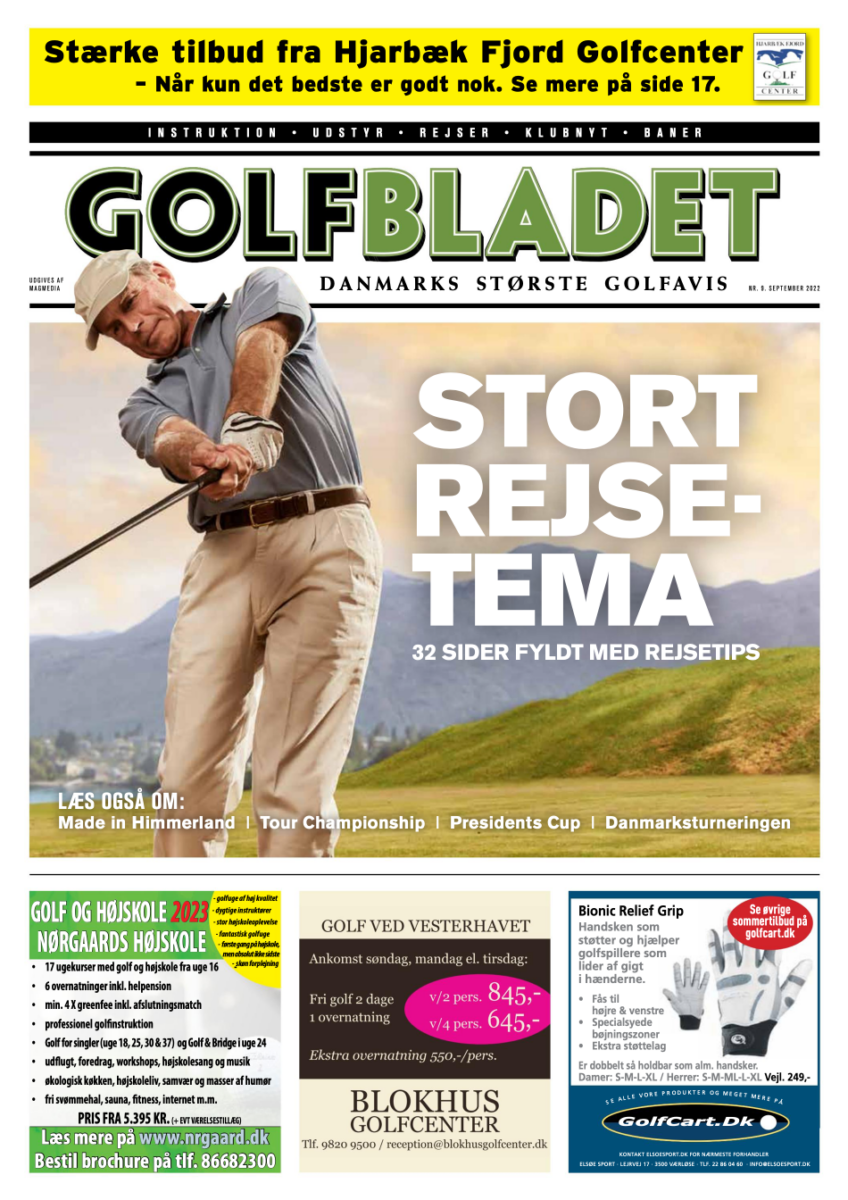 Golfbladet - September/Oktober 2022