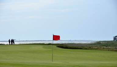 Visby Golfklubb, hål 17