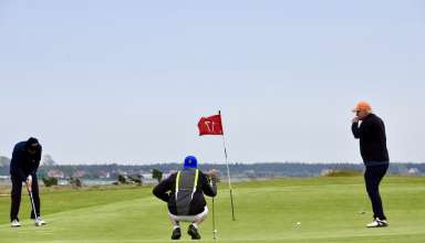 Visby Golfklubb, hål 17