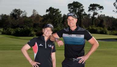 Annika Sörenstam och Henrik Stenson Scandinavian Mixed