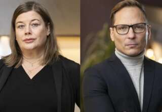 Malin Ragnegard, förbundsordförande, och Johan Ingelskog, avtalssekreterare, Kommunal.