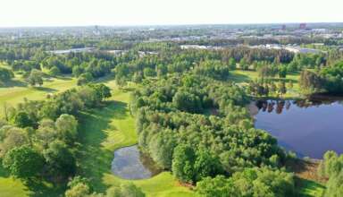 Växjö Golfklubb.